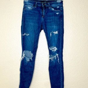 Joe's Jeans Distressed Cropped 27